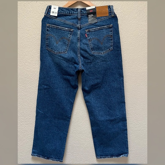 Levis Ribcage Straigth Ankle Jeans Style 726930218 Women’s Size -30x27 - Picture 5 of 13
